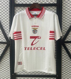 قميص بنفيكا 97/99 ريترو 97/99 أبيض خارجي