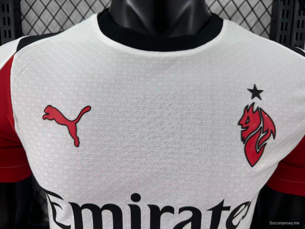 إصدار اللاعب 25/26 قميص خاص أبيض اللون أبيض 25/26 AC خاص