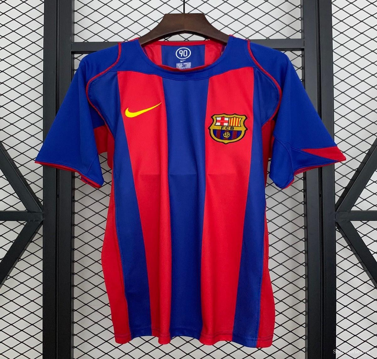 04/05 04/05 قميص برشلونة الرجعي المنزلي