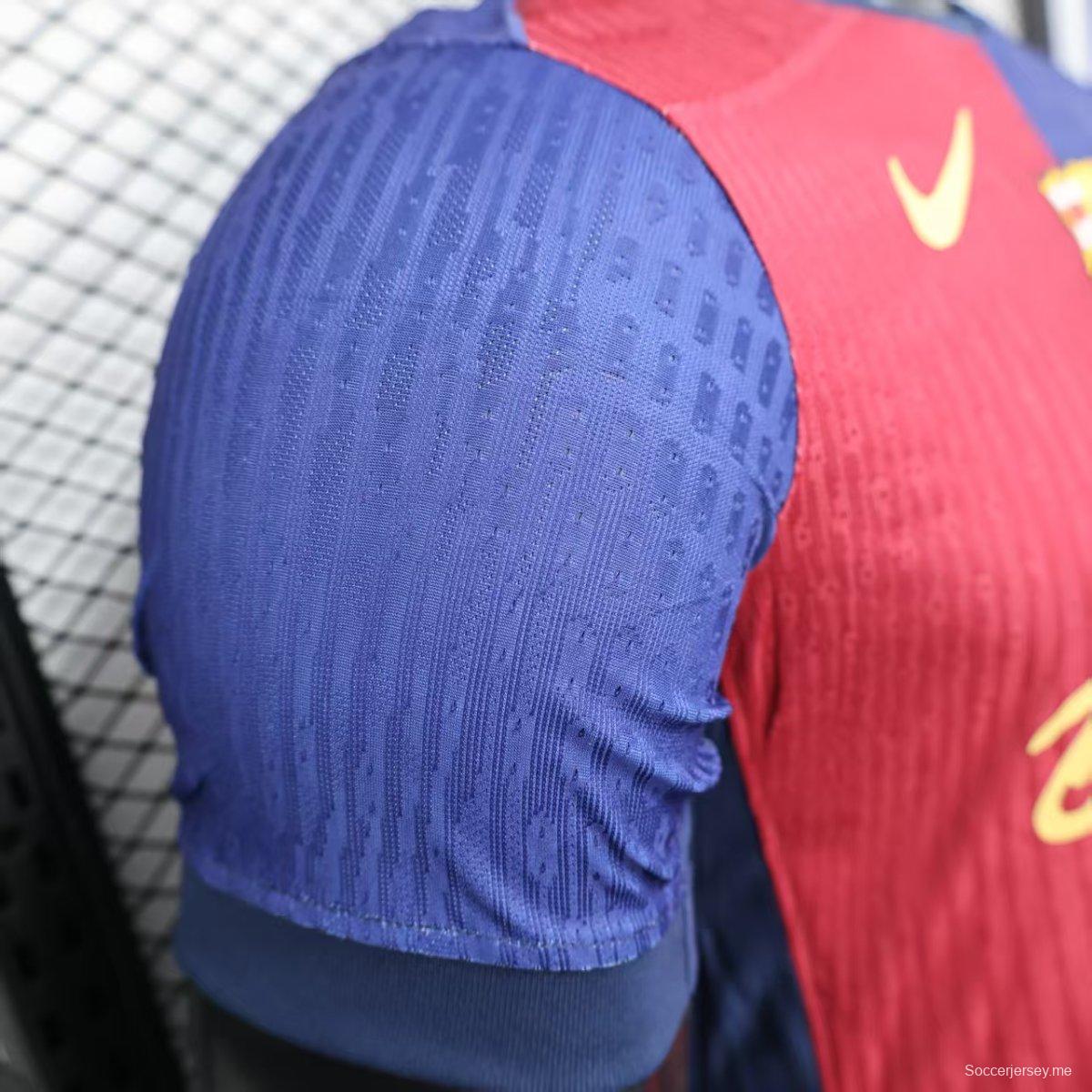 24/25 قميص برشلونة × ترافيس سكوت هوم جيرسيه برشلونة x ترافيس سكوت