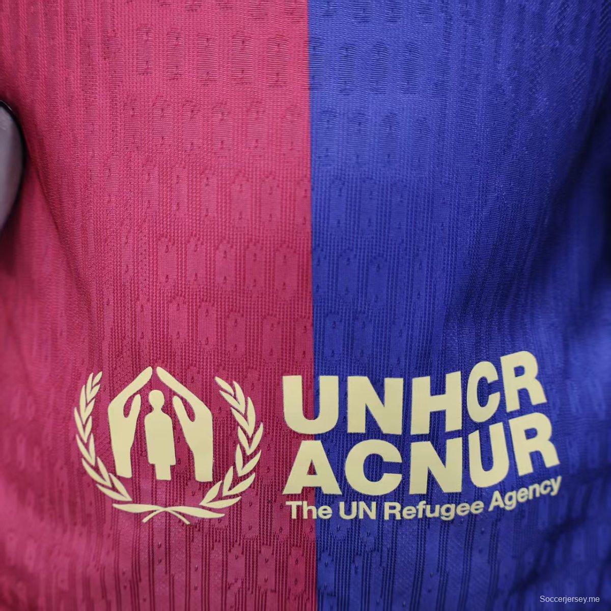 24/25 قميص برشلونة × ترافيس سكوت هوم جيرسيه برشلونة x ترافيس سكوت