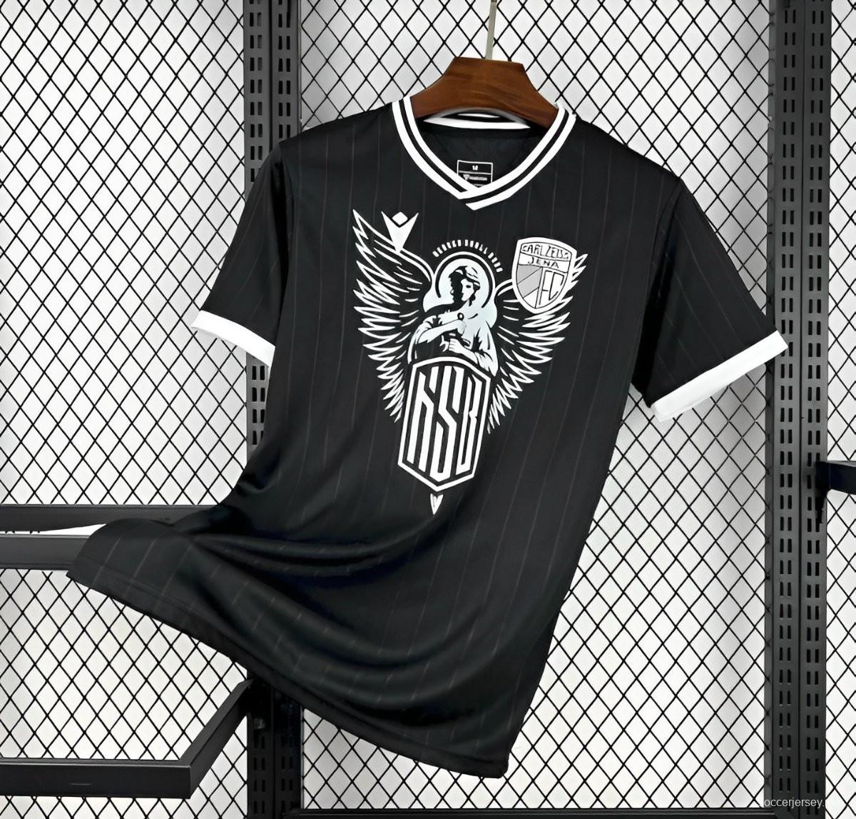 25/26 قميص كارل زايس جينا قبل المباراة الخاصة باللون الأسود