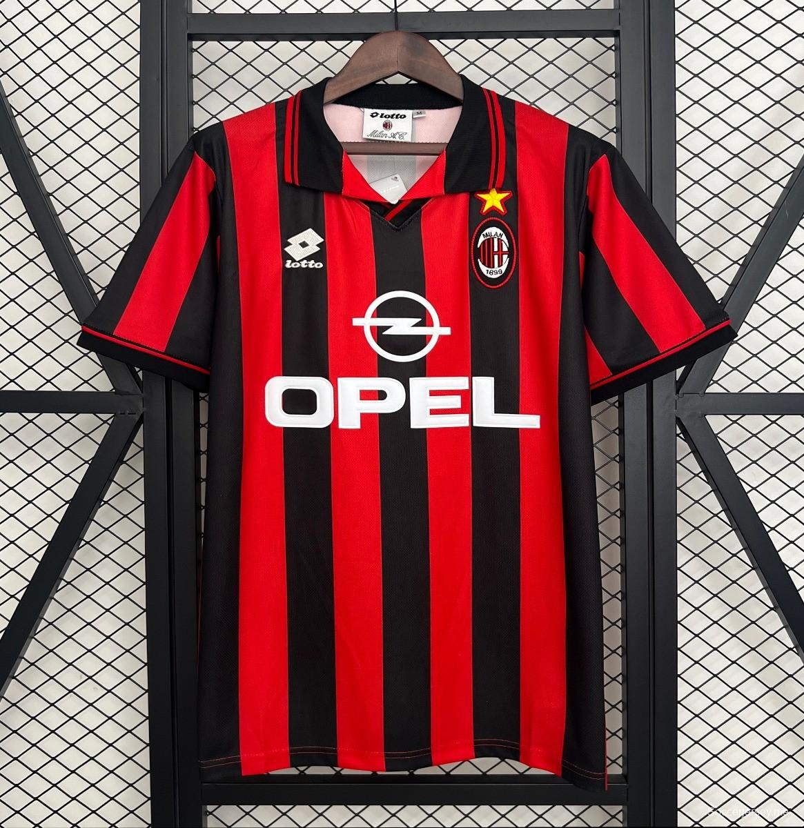 97/98 قميص ميلان 97/98 ريترو ميلانو