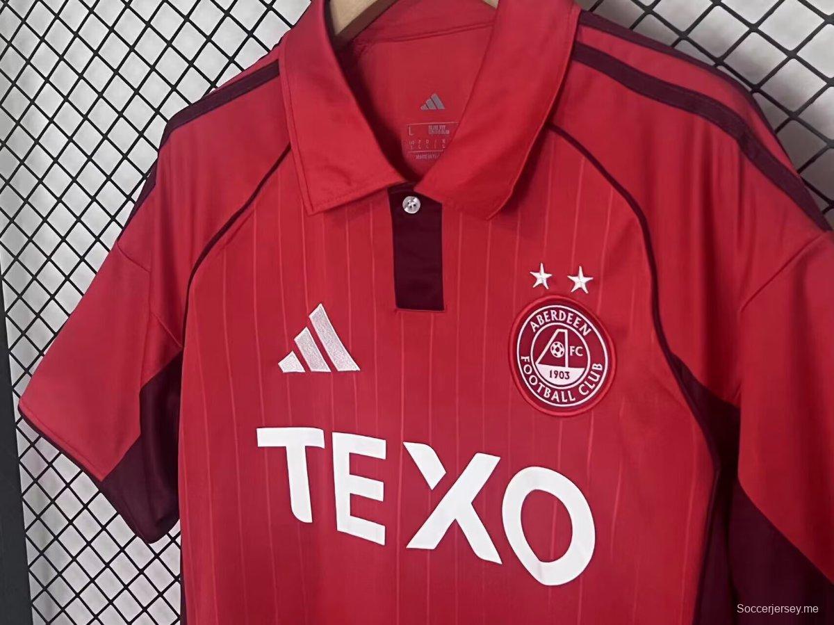 25/26 قميص أبردين هوم جيرسي