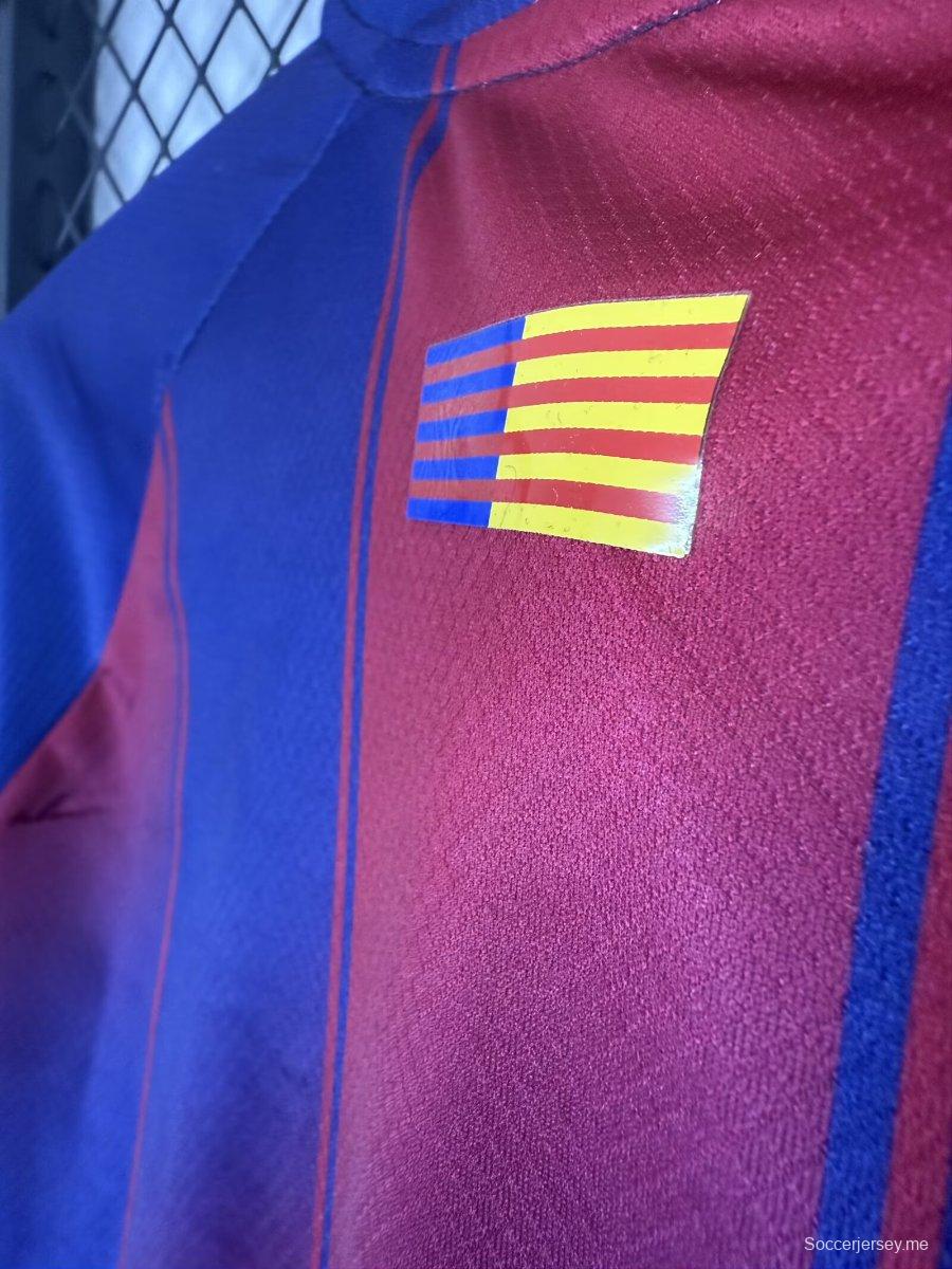25/26 قميص برشلونة الأساسي للأطفال
