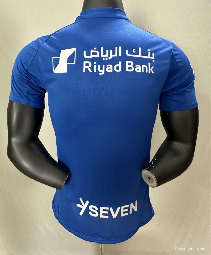 إصدار اللاعب 25/26 قميص الهلال الأساسي 25/26
