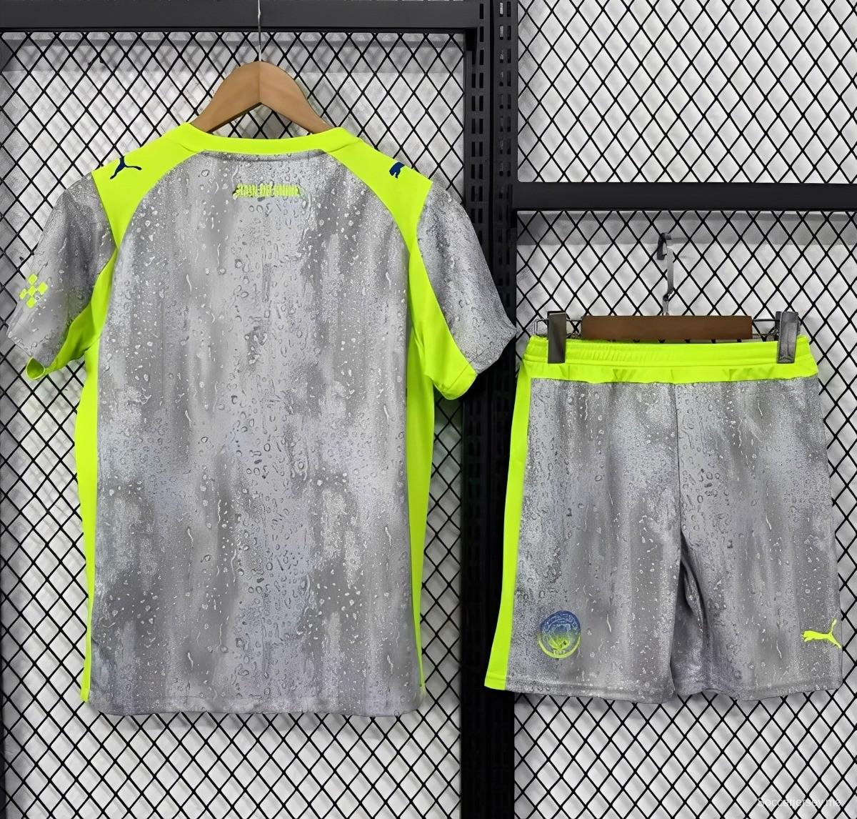 25/26 قميص مانشستر سيتي الثالث للأطفال