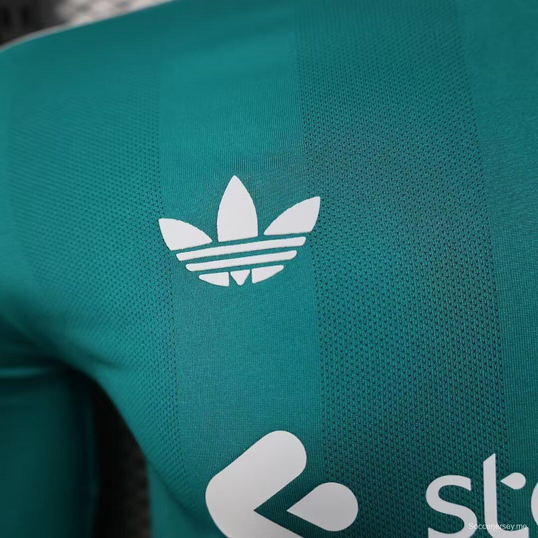 إصدار اللاعب 25/26 قميص ليفربول الثالث بأكمام طويلة الأكمام 25/26