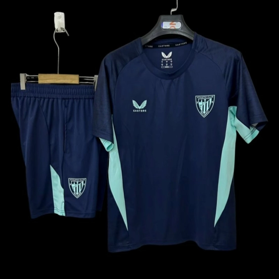 2526 قميص تدريب أثلتيك بلباو أتلتيك بلباو أزرق ملكي + شورت