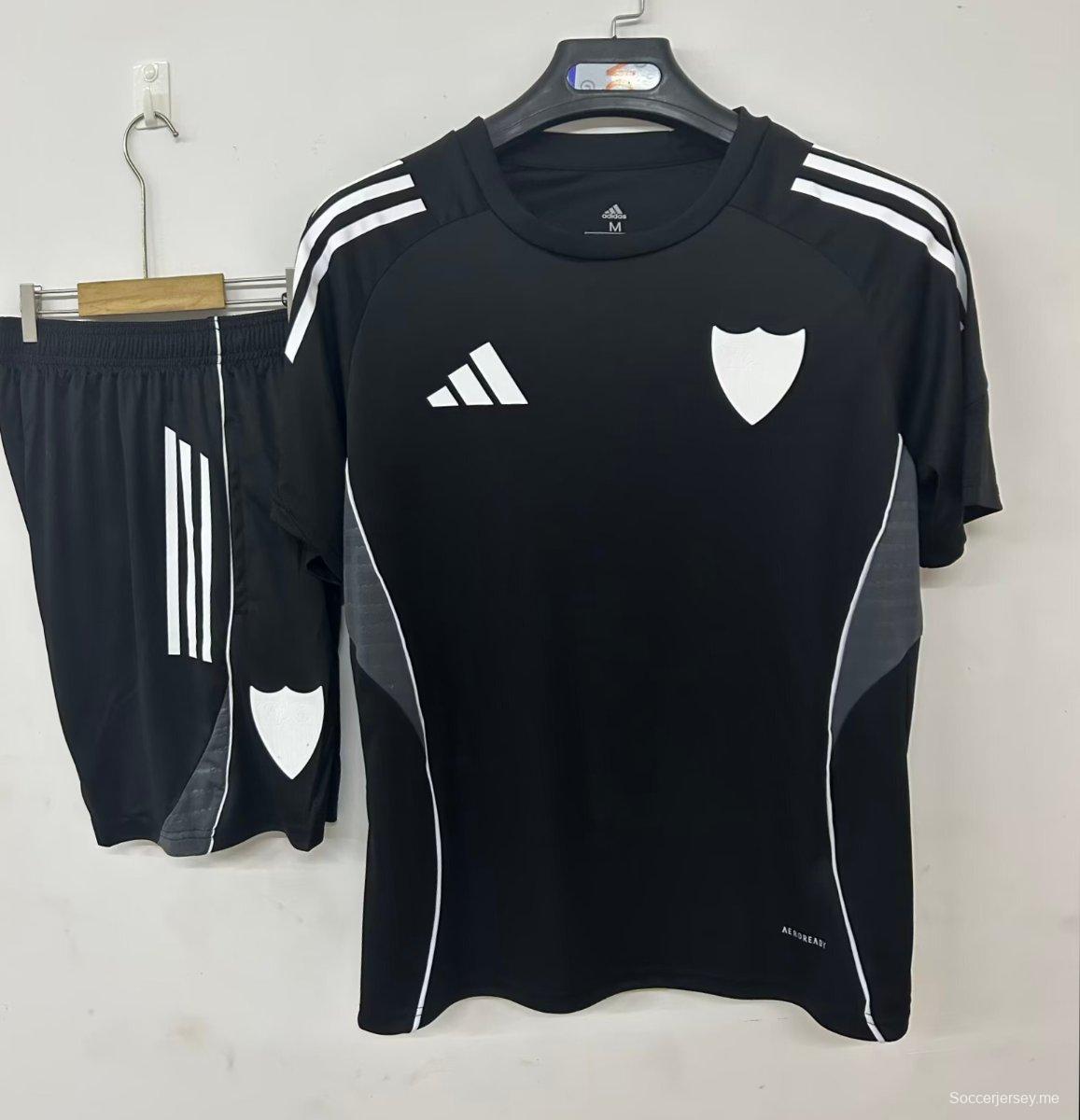 2526 قميص تدريب أثلتيك بلباو أثلتيك بلباو أسود+شورت