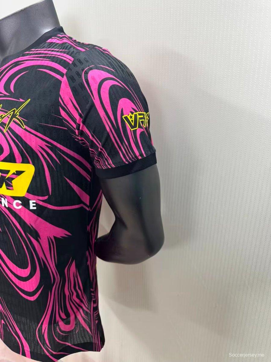 إصدار اللاعب 25/26 قميص ملك برشلونة الأزرق الملكي بوردو 25/26