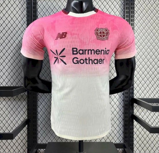 2025/26 نسخة اللاعب 2025/26 قميص فريق باير 04 ليفركوزن للرجال خارج ملعبه