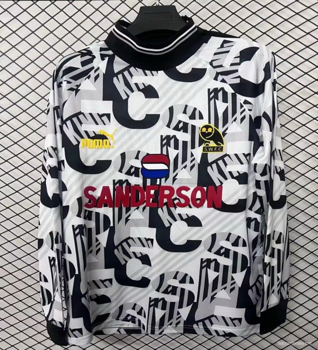 قميص ريترو 94/95 شيفيلد وينزداي حارس مرمى شيفيلد وينزداي بأكمام طويلة