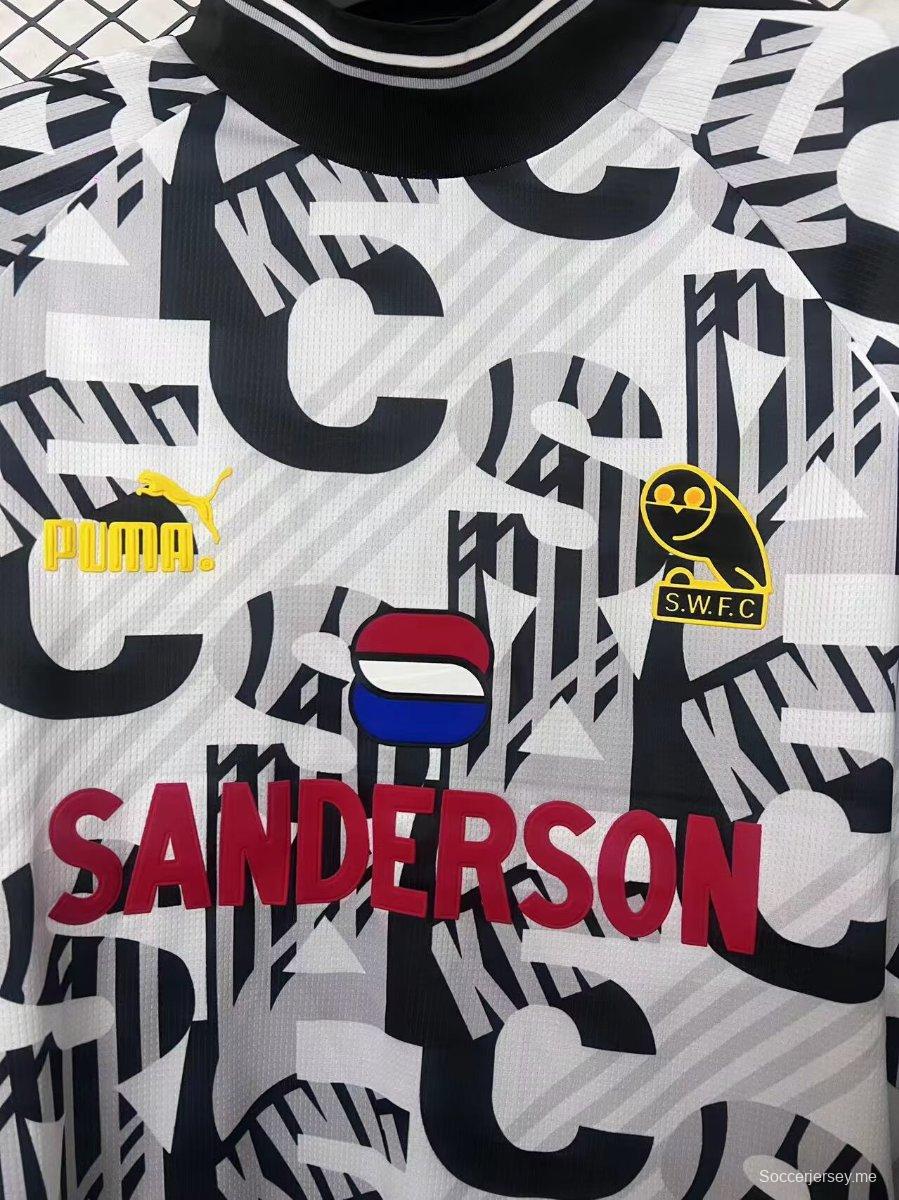 قميص ريترو 94/95 شيفيلد وينزداي حارس مرمى شيفيلد وينزداي بأكمام طويلة