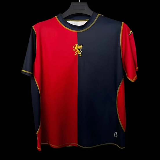 25/26 قميص جينوا أحمر-أزرق-أزرق 25/26 COMBAT XXV GENOA RED-BLUE DK-YELLOW