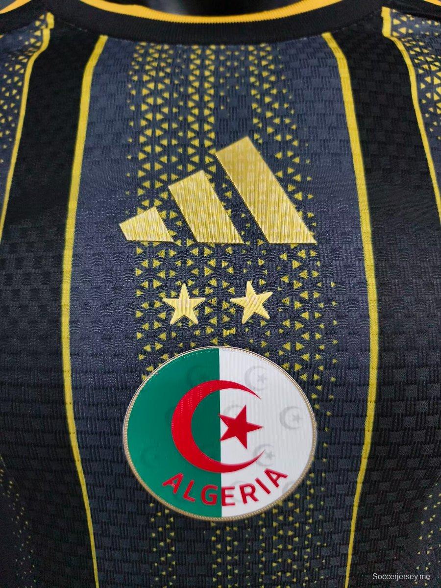 نسخة اللاعب 2026 قميص الجزائر الأسود 2026