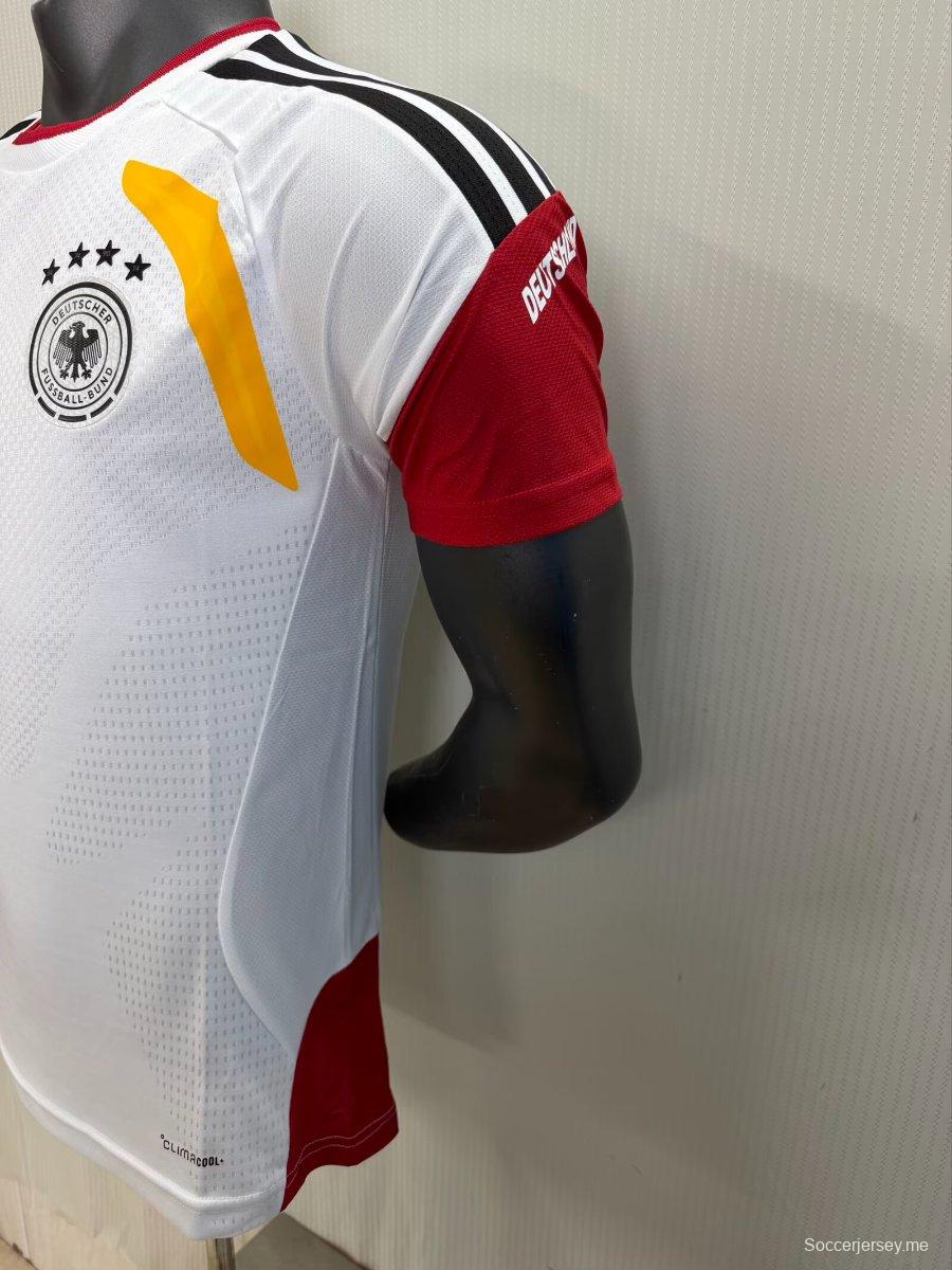 إصدار اللاعب 2026 ألمانيا 2026 قميص تدريب أبيض قبل المباراة