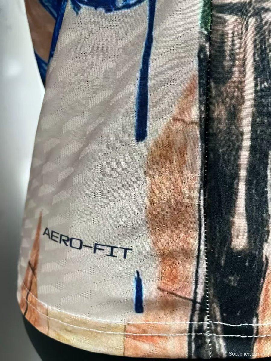 لاعب إصدار 2026 البرازيل الأزرق مع قميص مارتا وميا هام