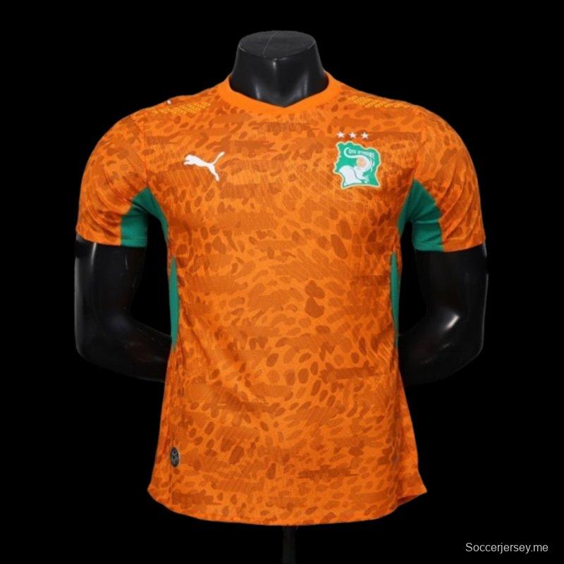 2026 نسخة اللاعب قميص كوت ديفوار الرئيسي