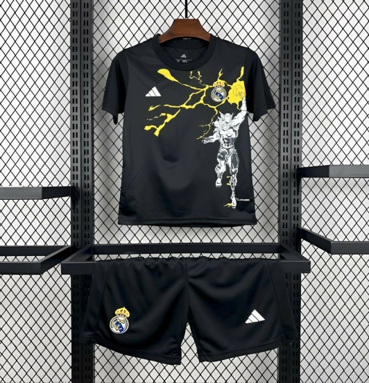 2025/26 طقم مباراة ريال مدريد للأطفال