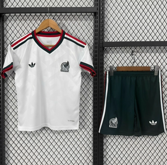 قميص منتخب المكسيك للأطفال في كأس العالم 2026 (قميص المباريات الخارجية)