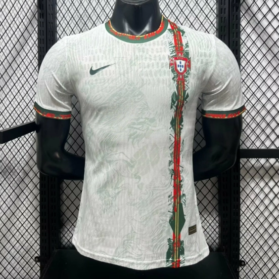 قميص اللاعب النموذجي الأبيض للمنتخب البرتغالي، الإصدار 2026