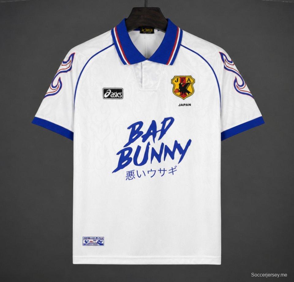 1998/99 قميص ياباني قديم 1998/99 خارج اليابان X BAD BUNNY