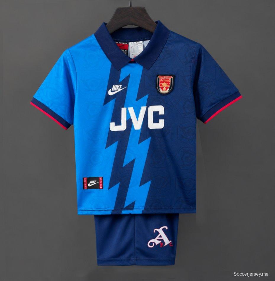 قميص أرسنال للعب خارج أرضه للموسم 95/96 من مجموعة Retro Kids